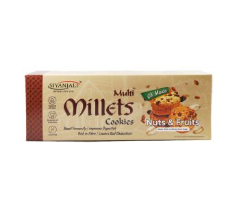 Multi Millets Cookies with Nuts & Fruits – Millet’s Crunch in Every Bite